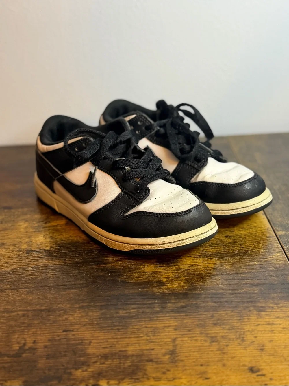 Nike Panda Dunks Size 1.5y